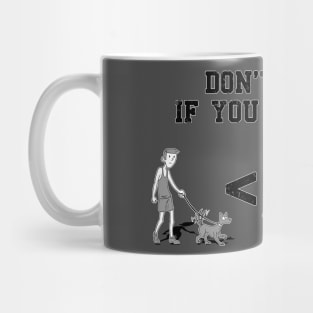 Don't Walk if you can Run. (Mens) Mug